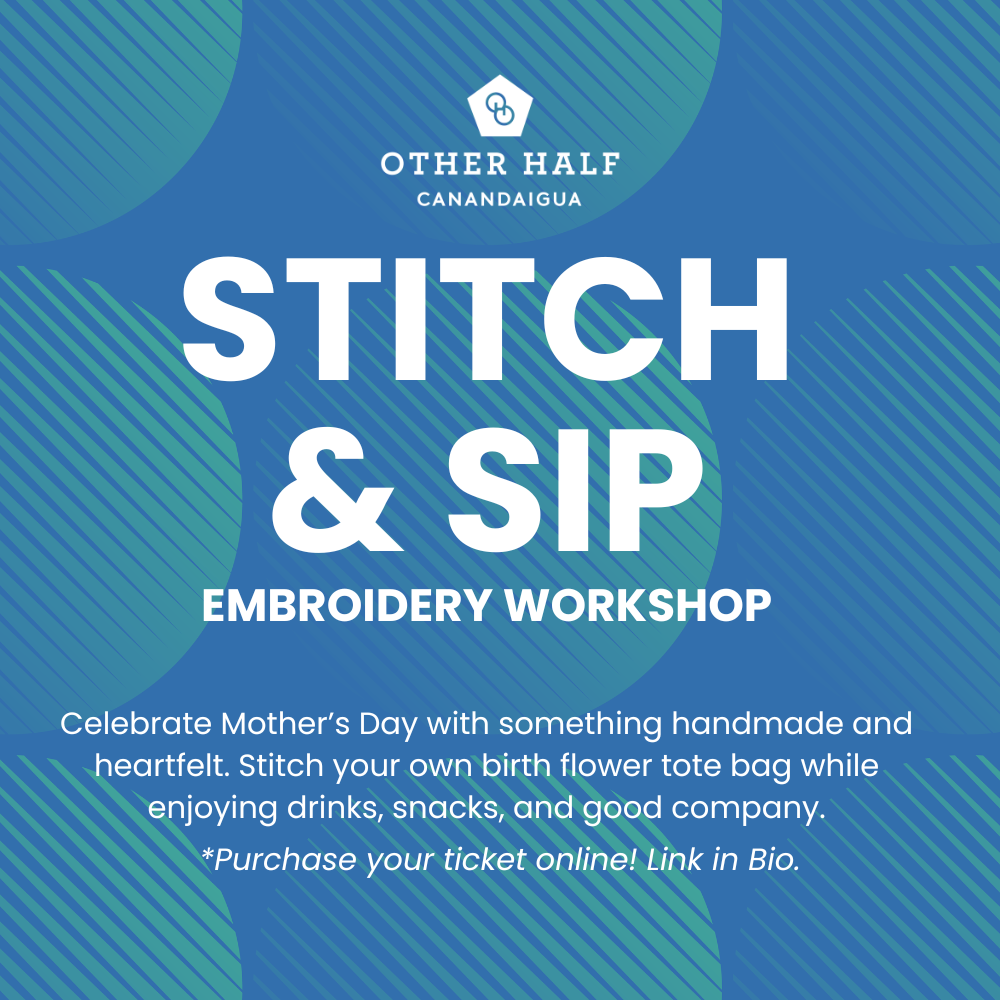 Stitch & Sip FLyer