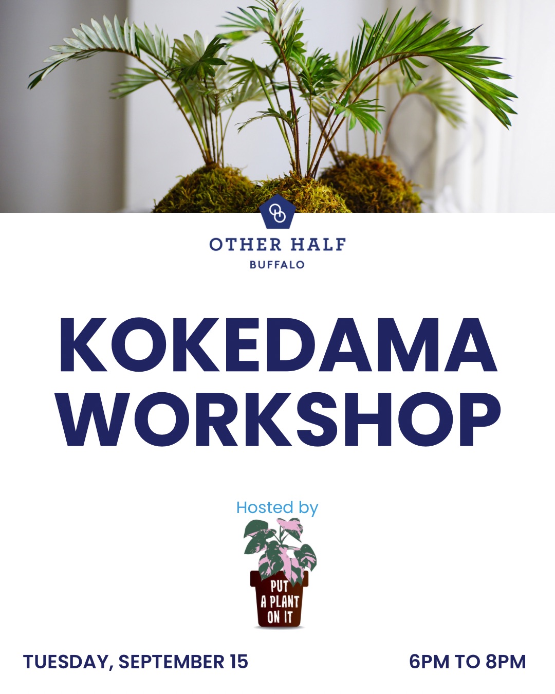 Kokedoma Workshop flyer