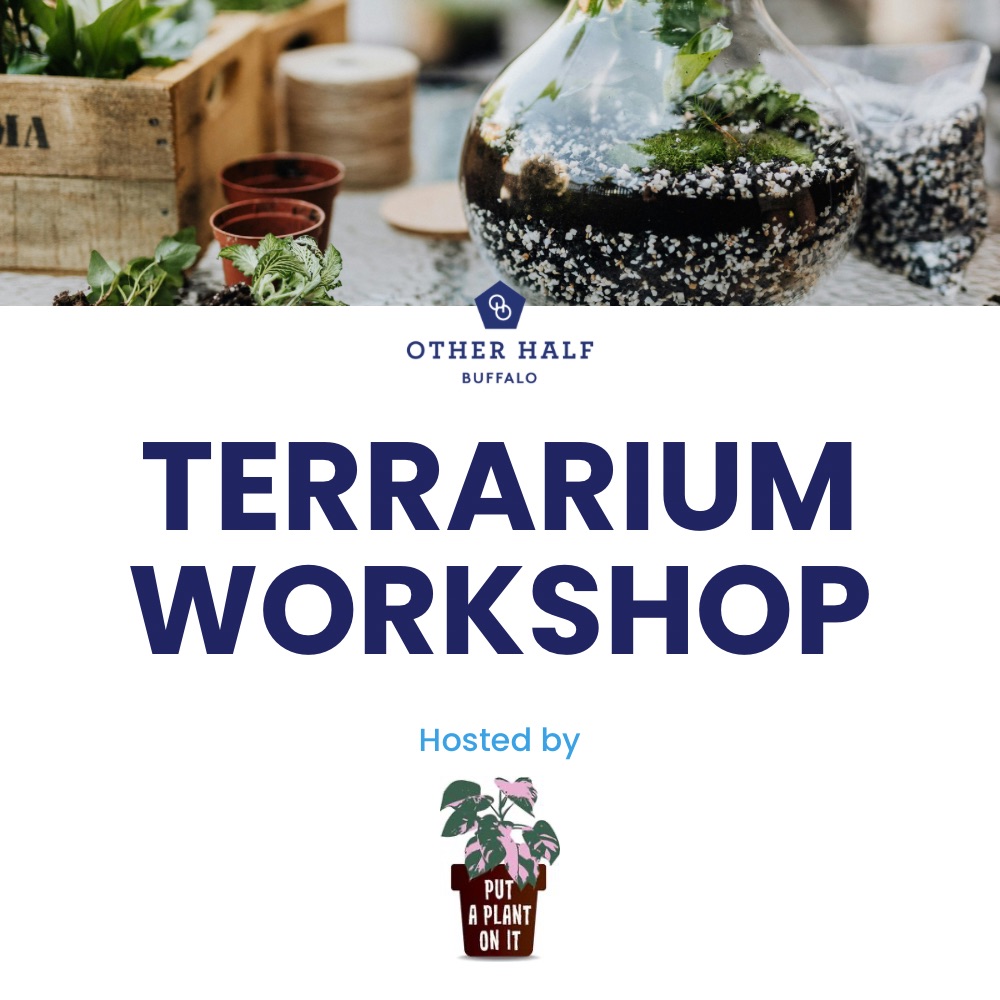 Terrarium Workshop Flyer