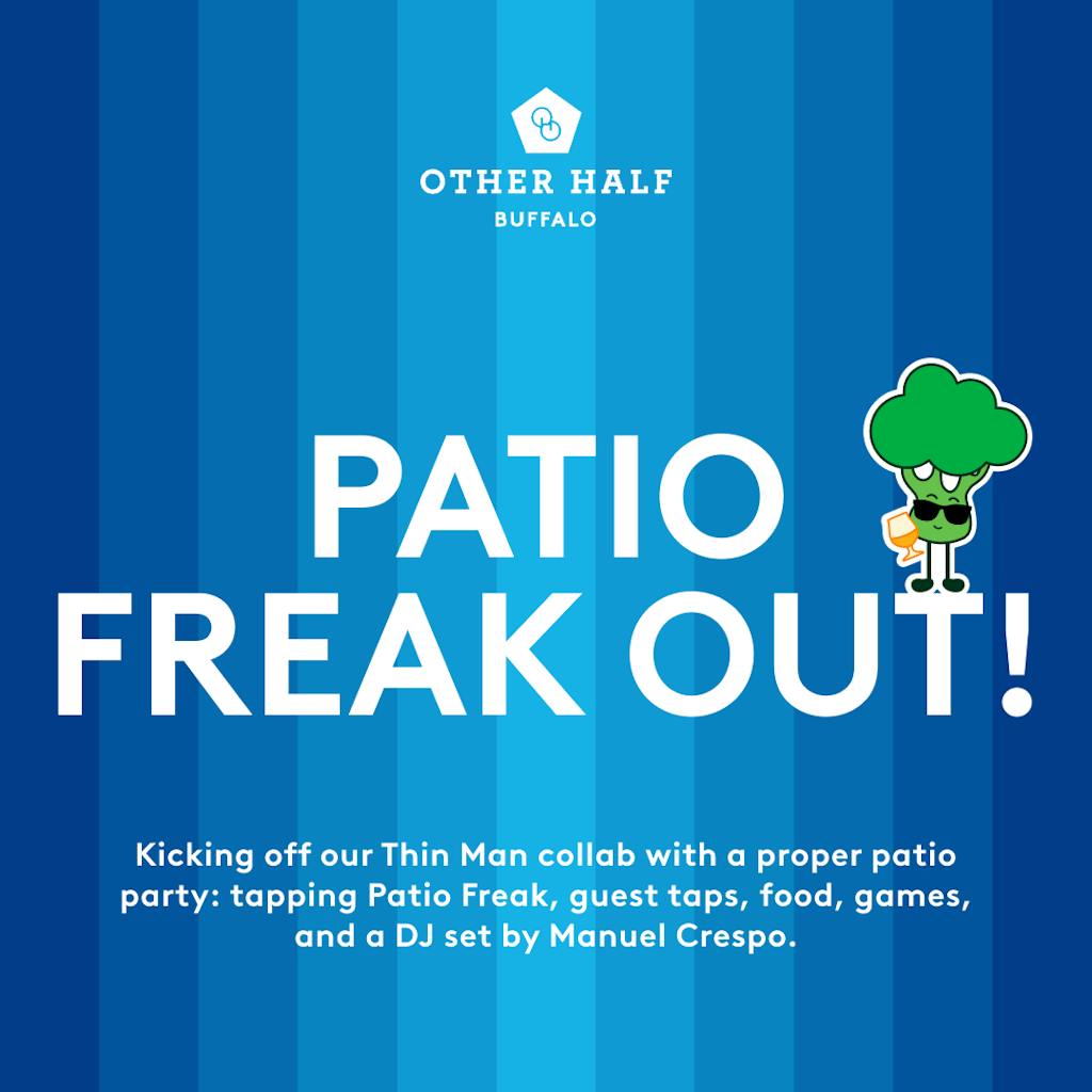 BUF_Patio Freak Out!_1x1 Patio Freak Out flyer