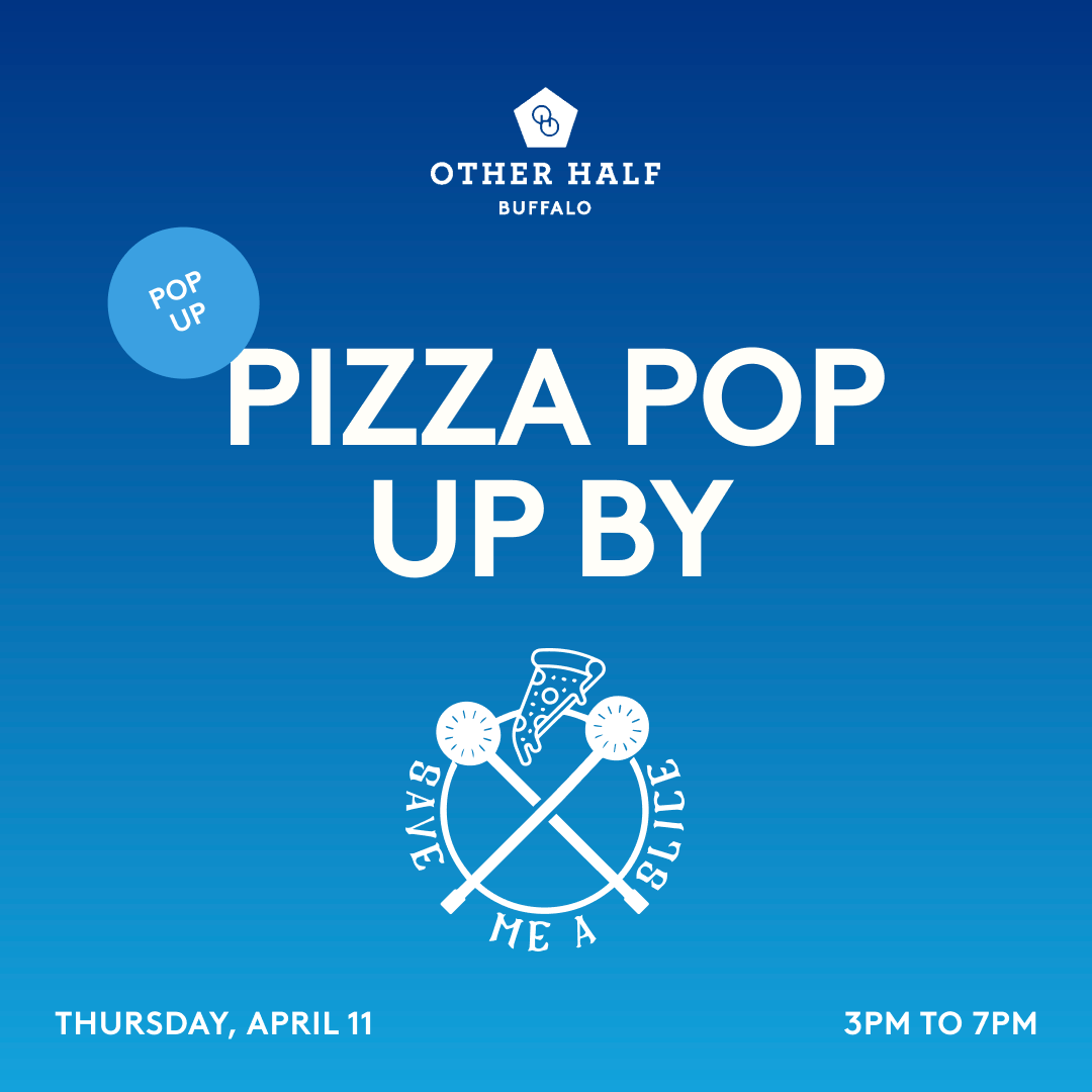 Save Me A Slice Pizza Pop-Up Flyer