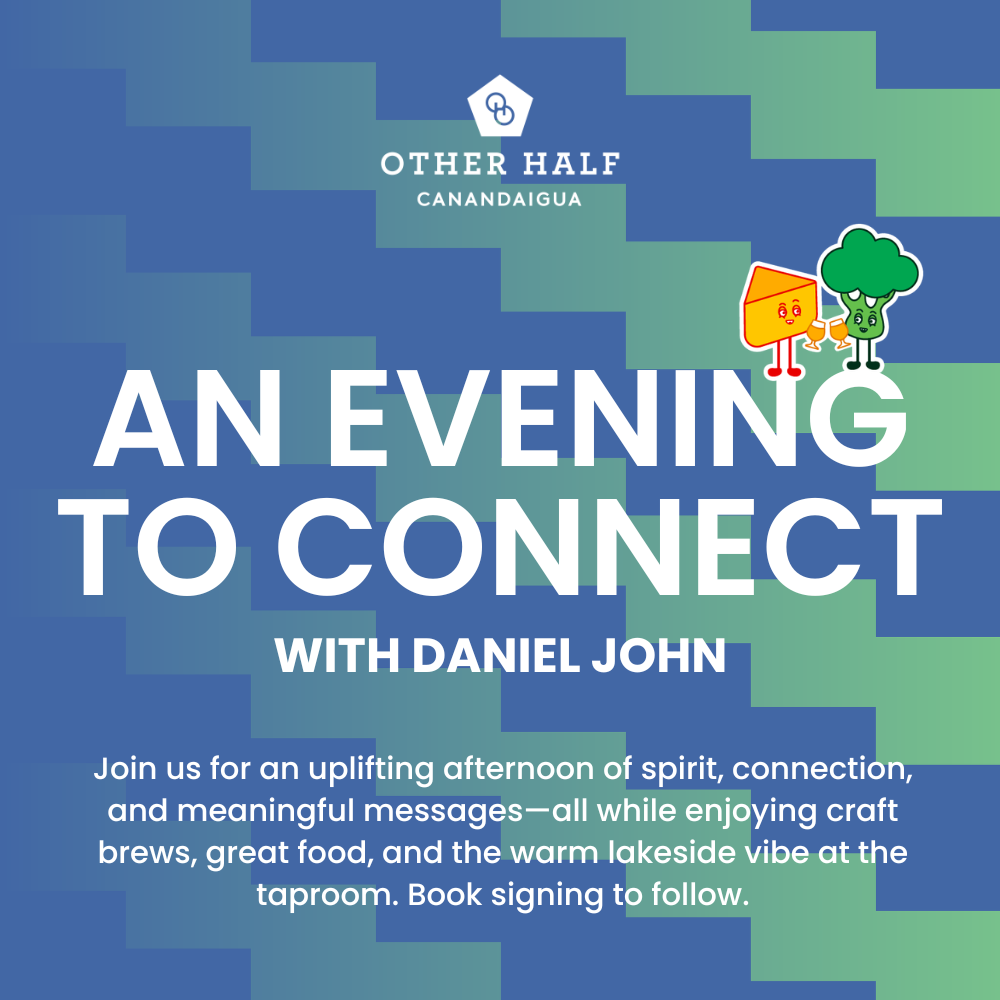 An Evening to connect with Daniel John flyer