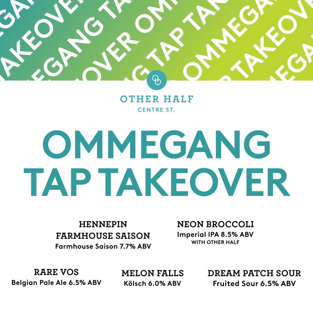 Center Street Ommegang Tap Takeover Flyer