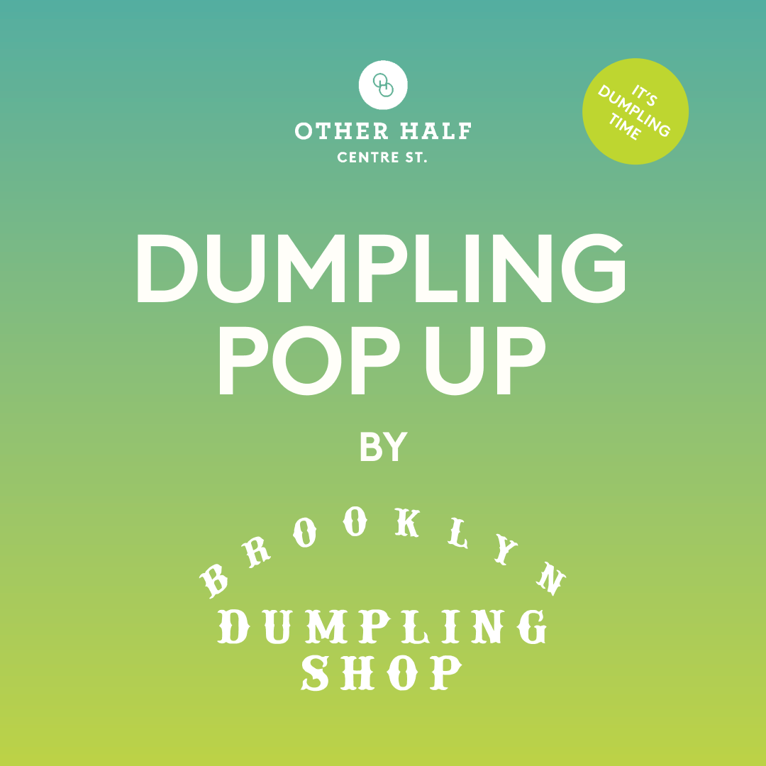 Brooklyn Dumpling Shop Food pop-up flyer
