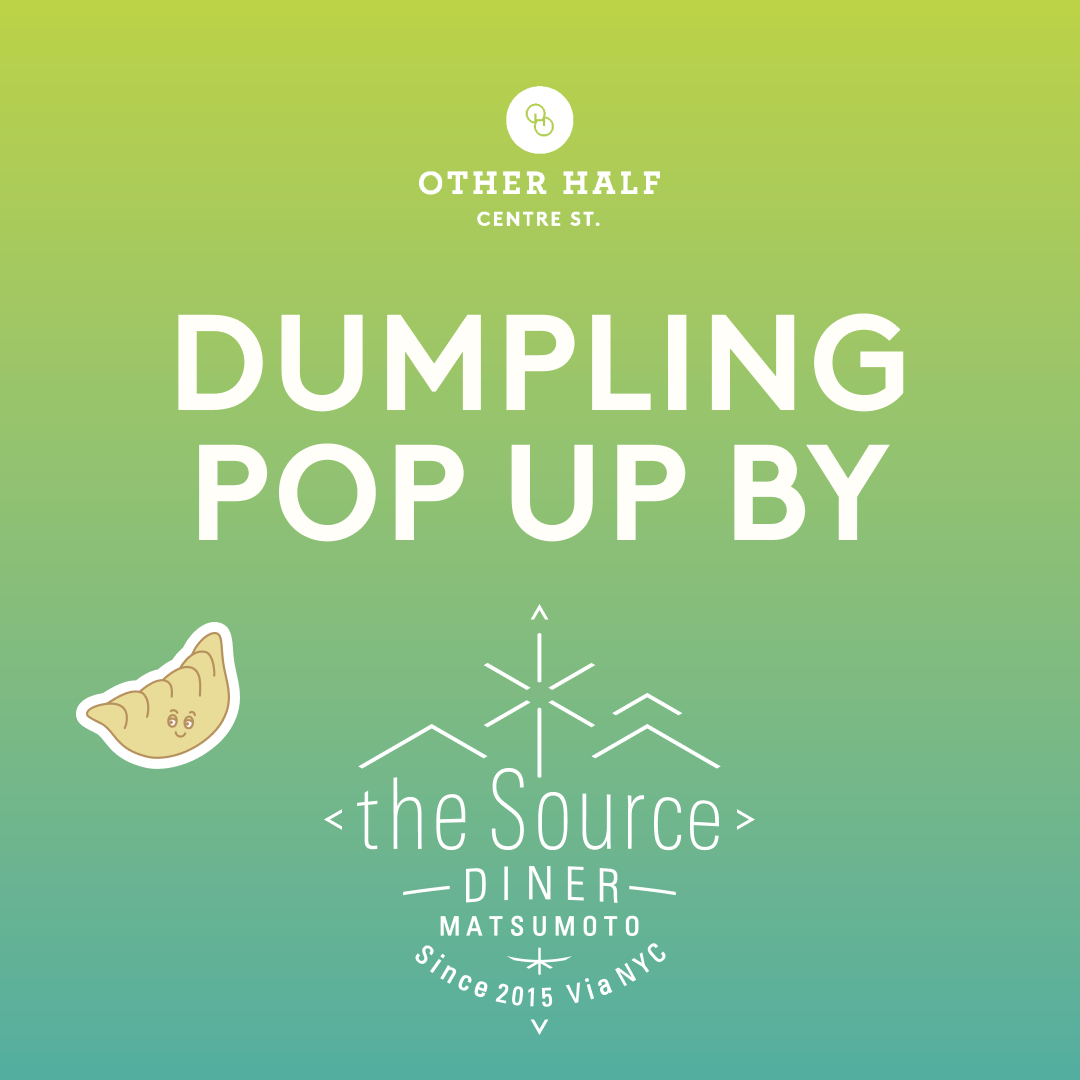 The Source Diner Dumpling Pop-up Flyer