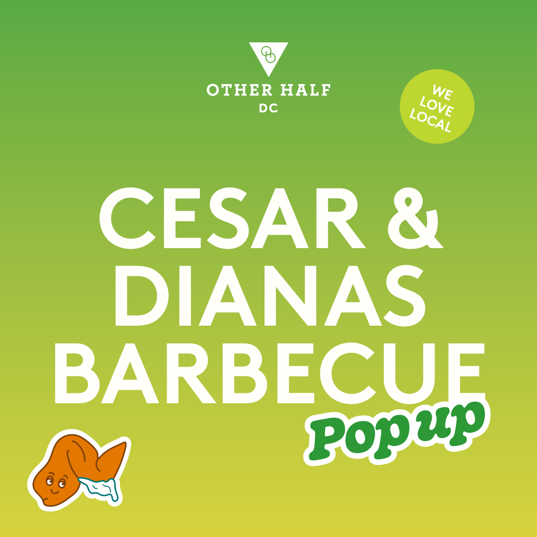 Cesar & Dianas BBQ Food Pop-Up FLyer