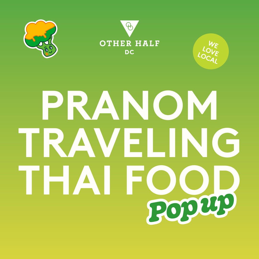 Pranom Traveling Thai Food Pop-Up flyer