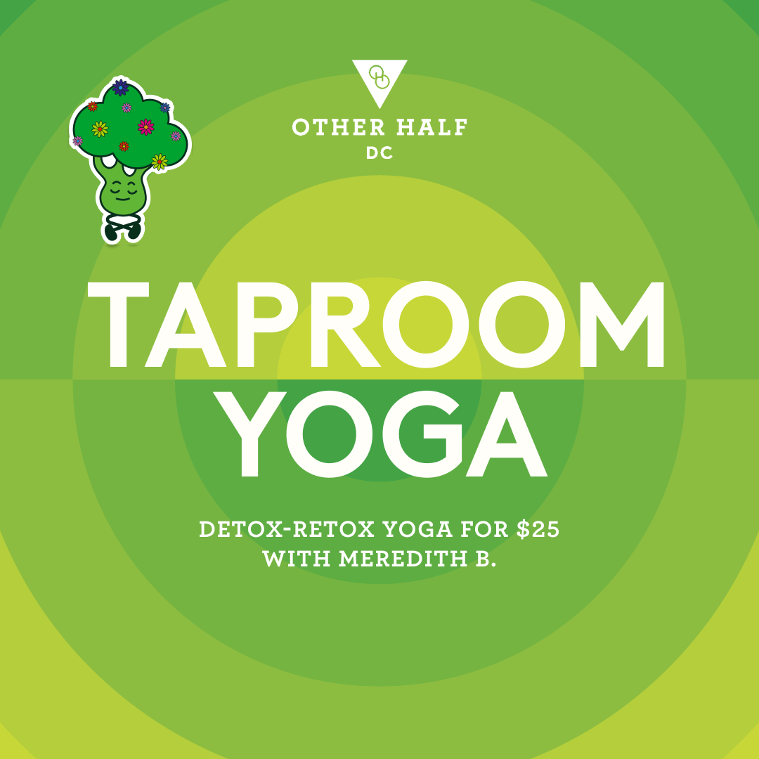 DC Taproom Yoga Flyer