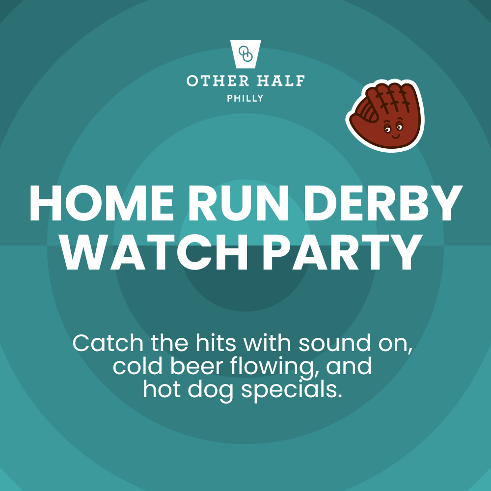 Home Run Derby Watch Party Flyer