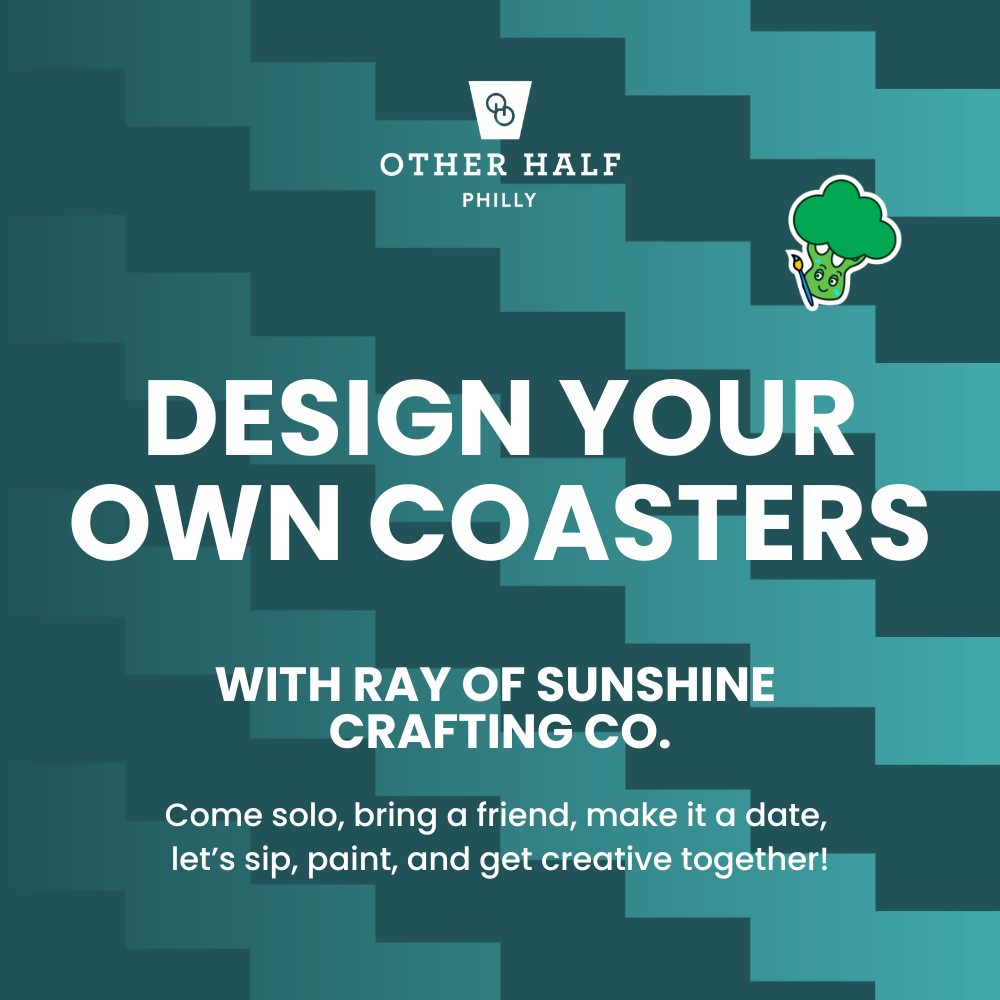 Design Our Own Coaster workshop flyer
