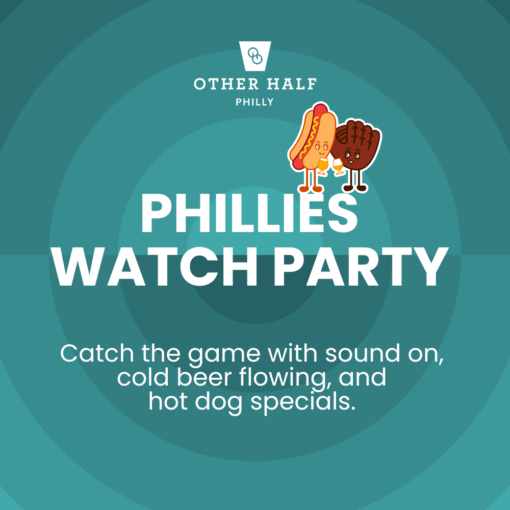 Phillies watch party flyer