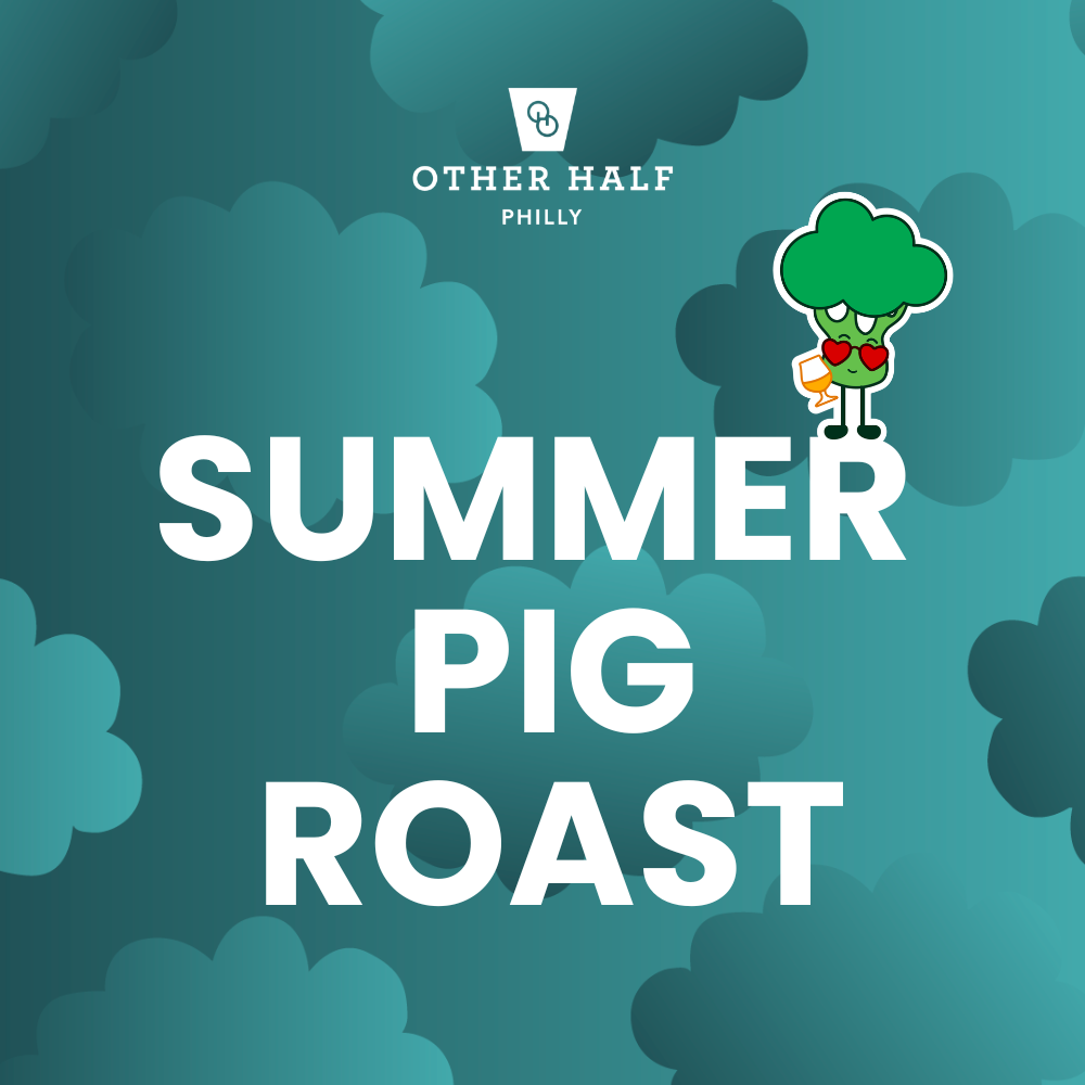 Summer pig roast flyer