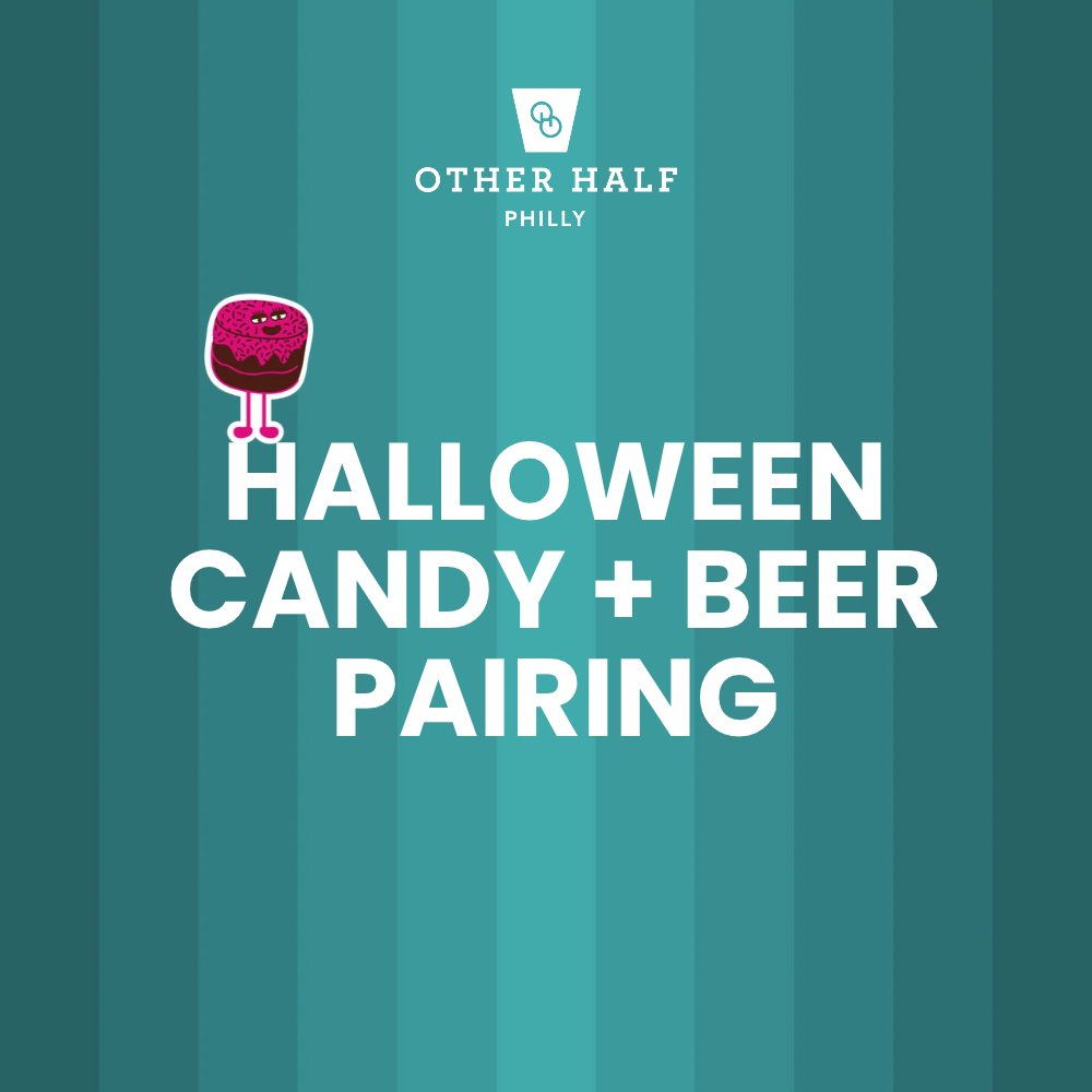 Halloween Candy and Beer Pairing Flyer