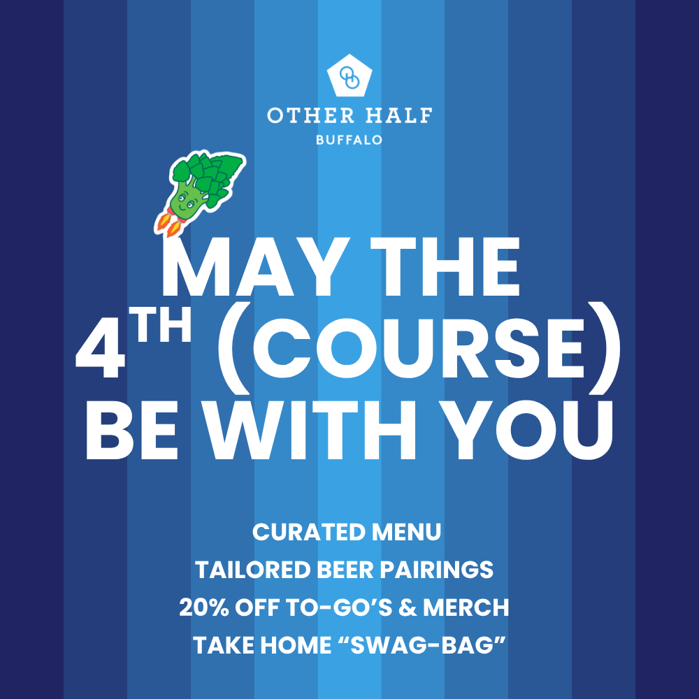May the 4th (Course) be with you beer pairing dinner flyer