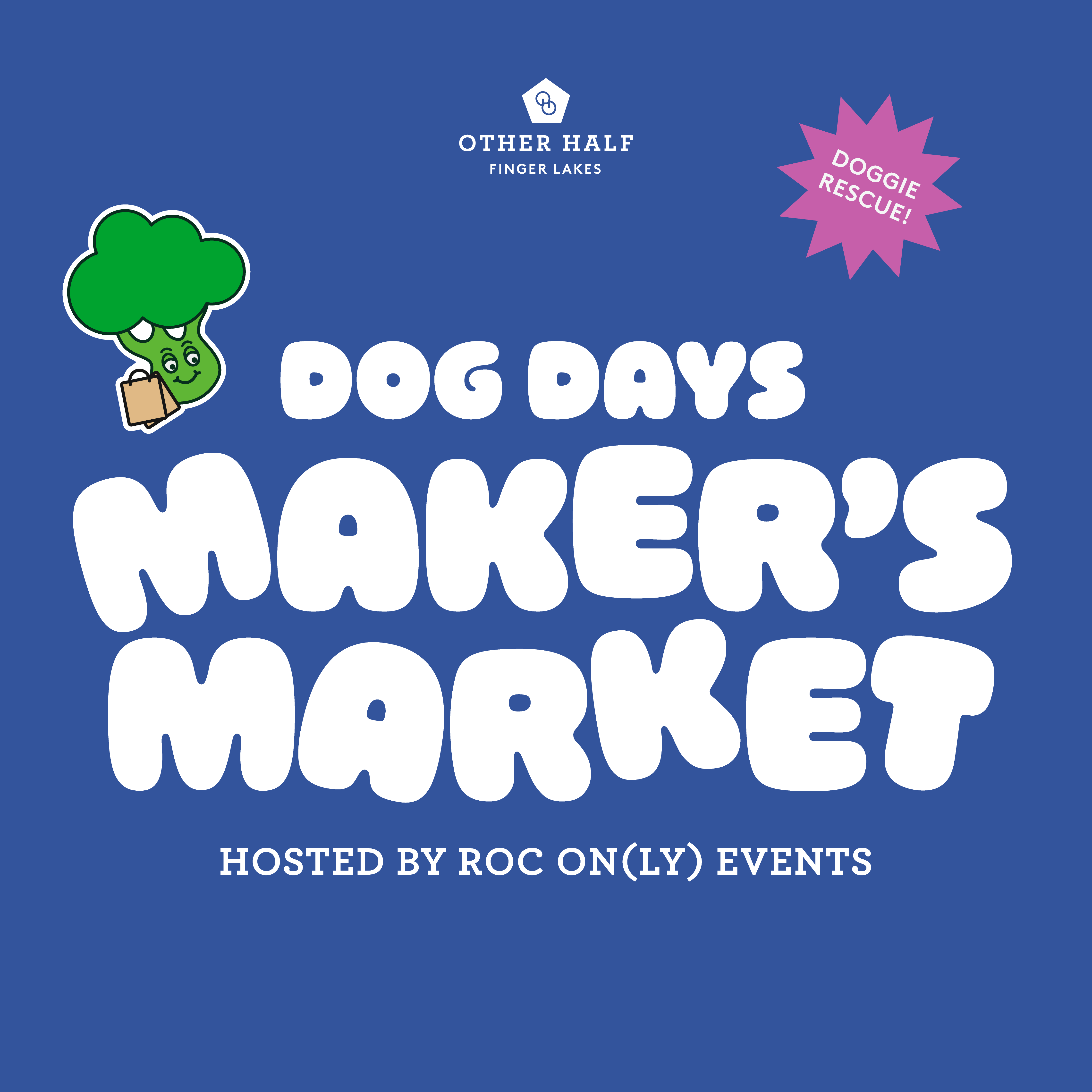 Dog Days Maker's Market Flyer