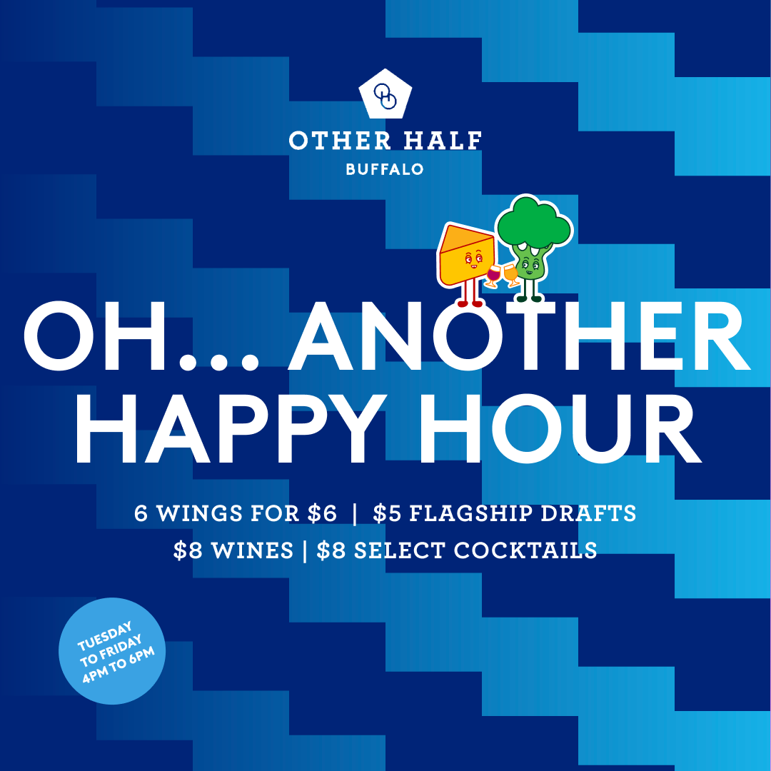 Buffalo Happy Hour Flyer