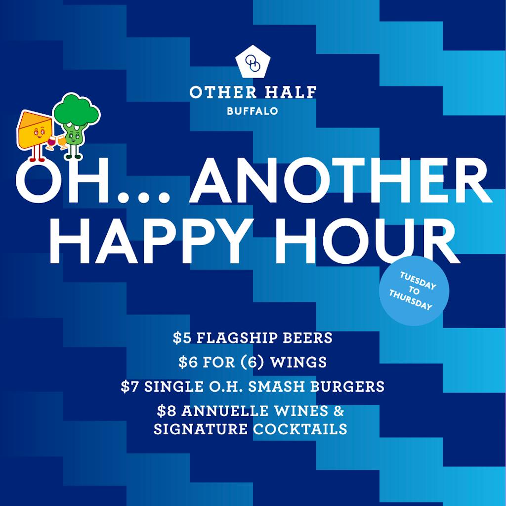 Happy Hour_BUF_1x1 Buffalo Taproom Happy Hour Flyer