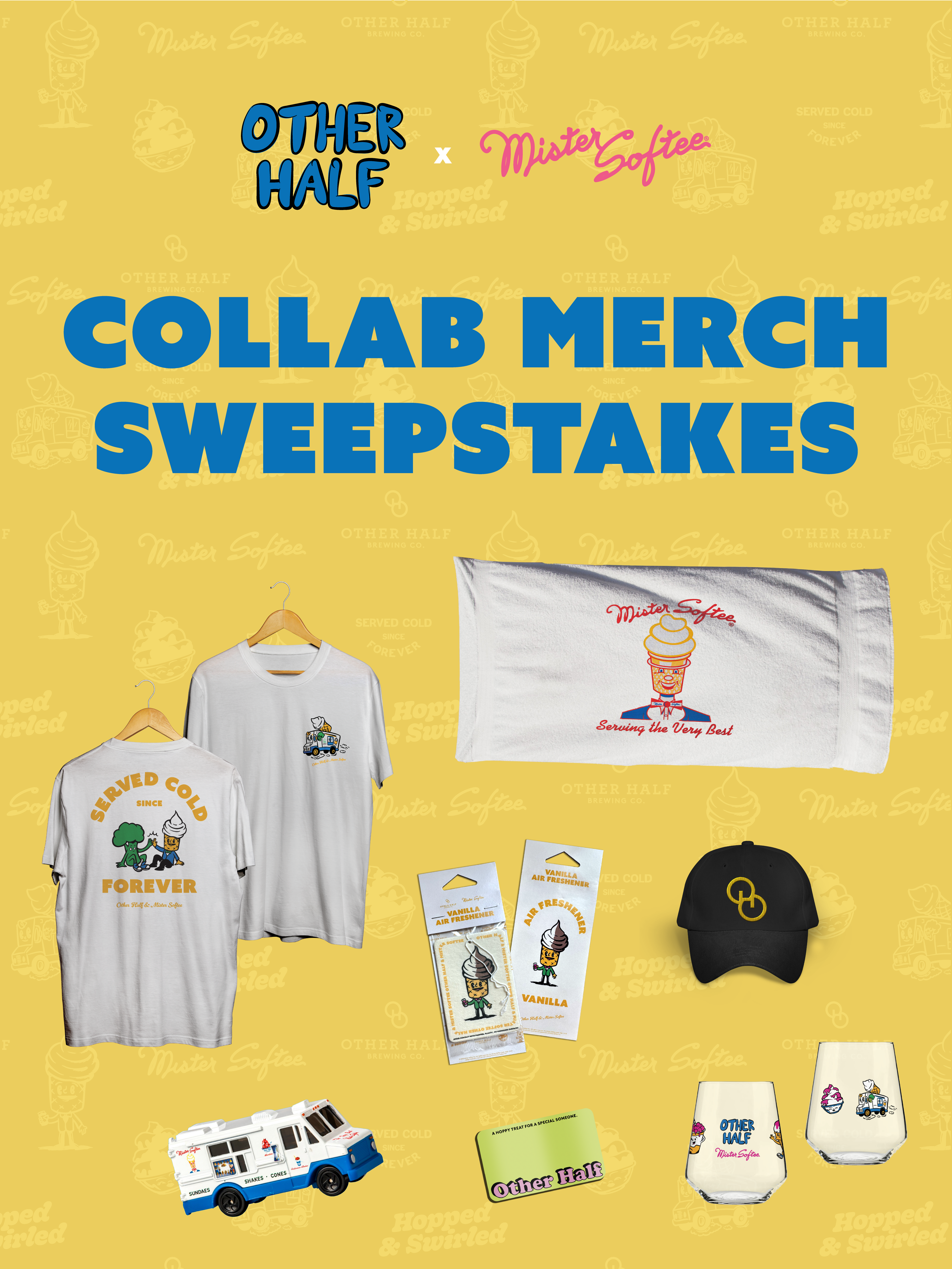 other half x mister softee collab merch sweepstakes