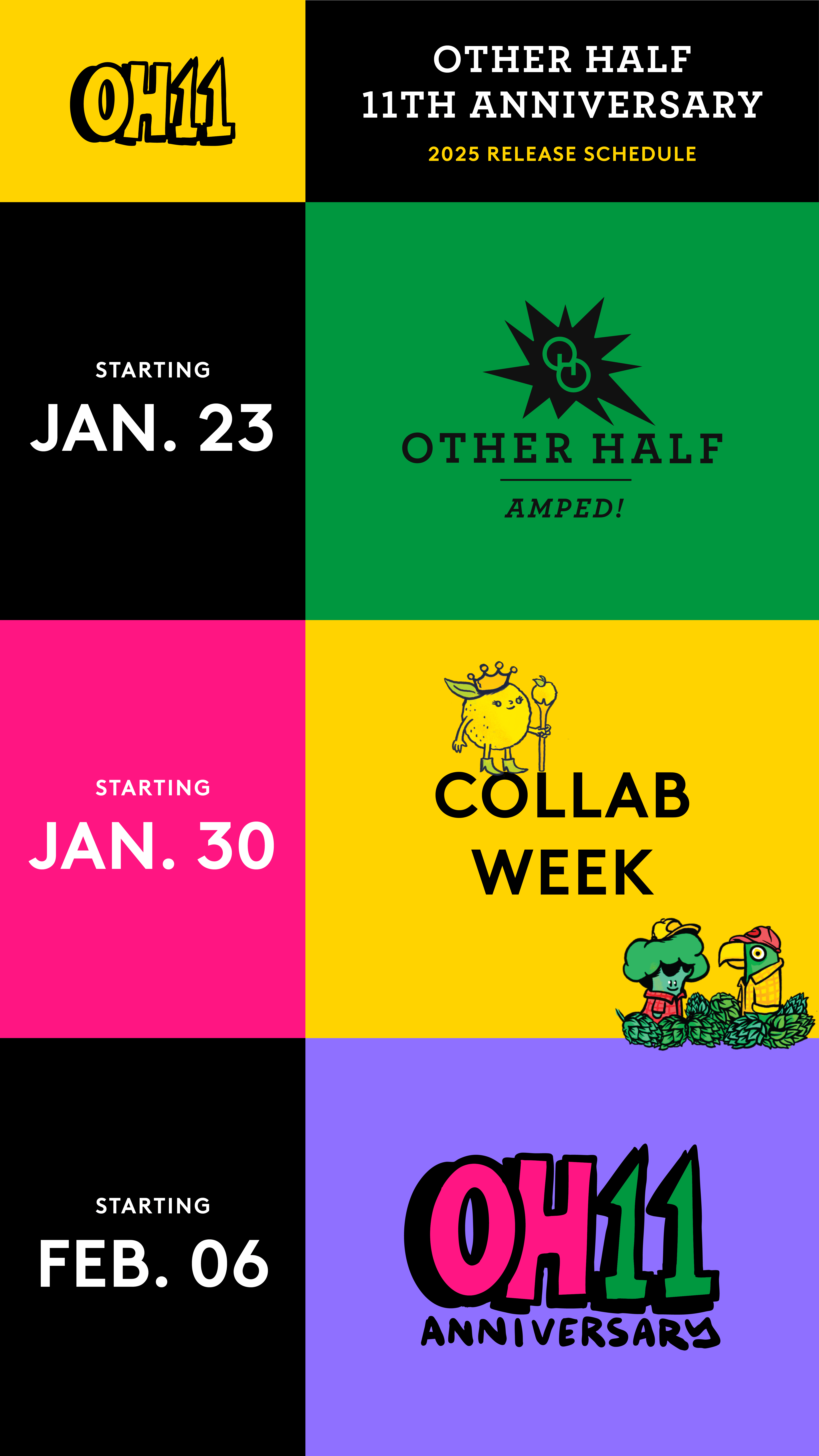 OHB_11th Anniversary_Weeks_9x16 (1) 11th Anniversary: Release Schedule