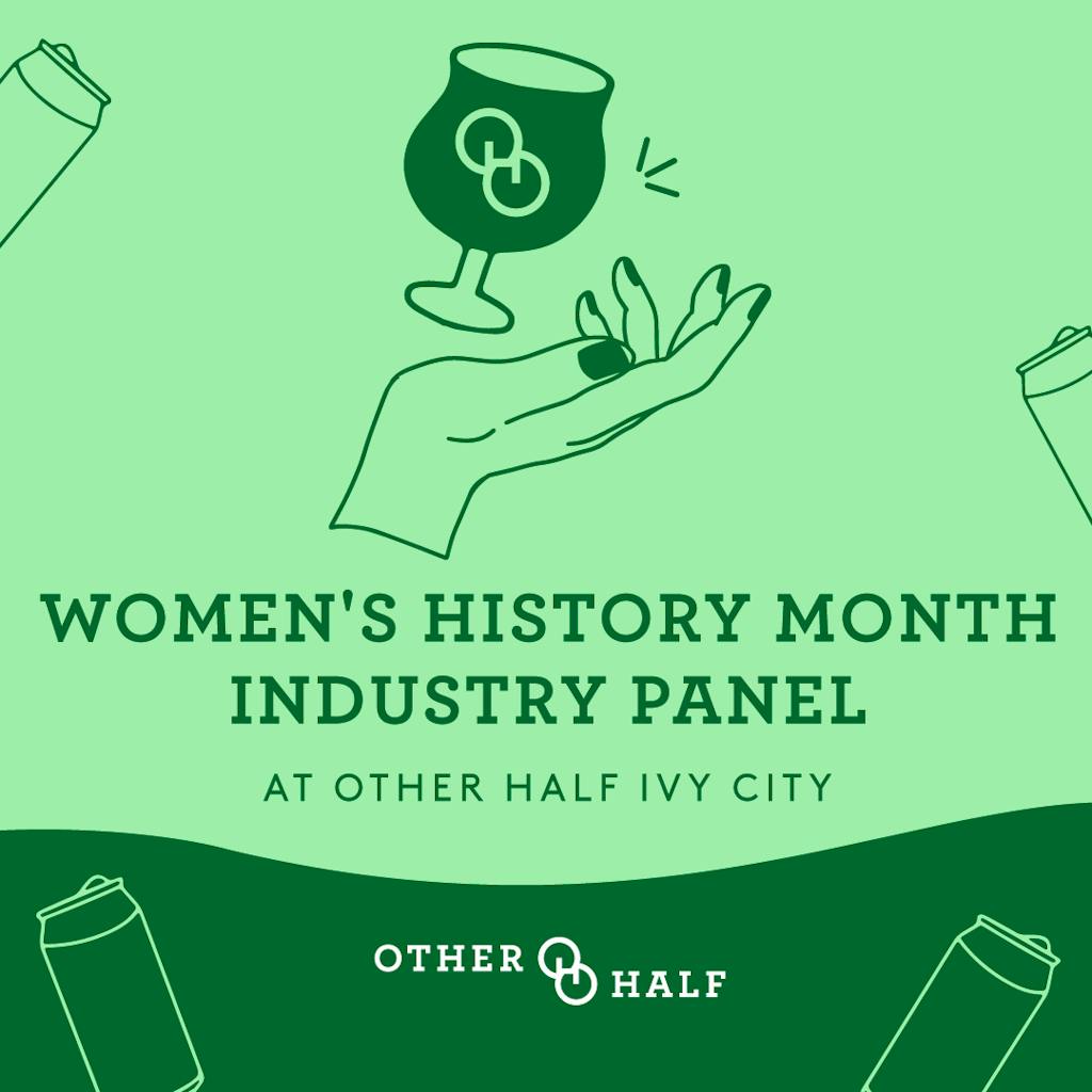 Women's History Month Industry Panel flyer