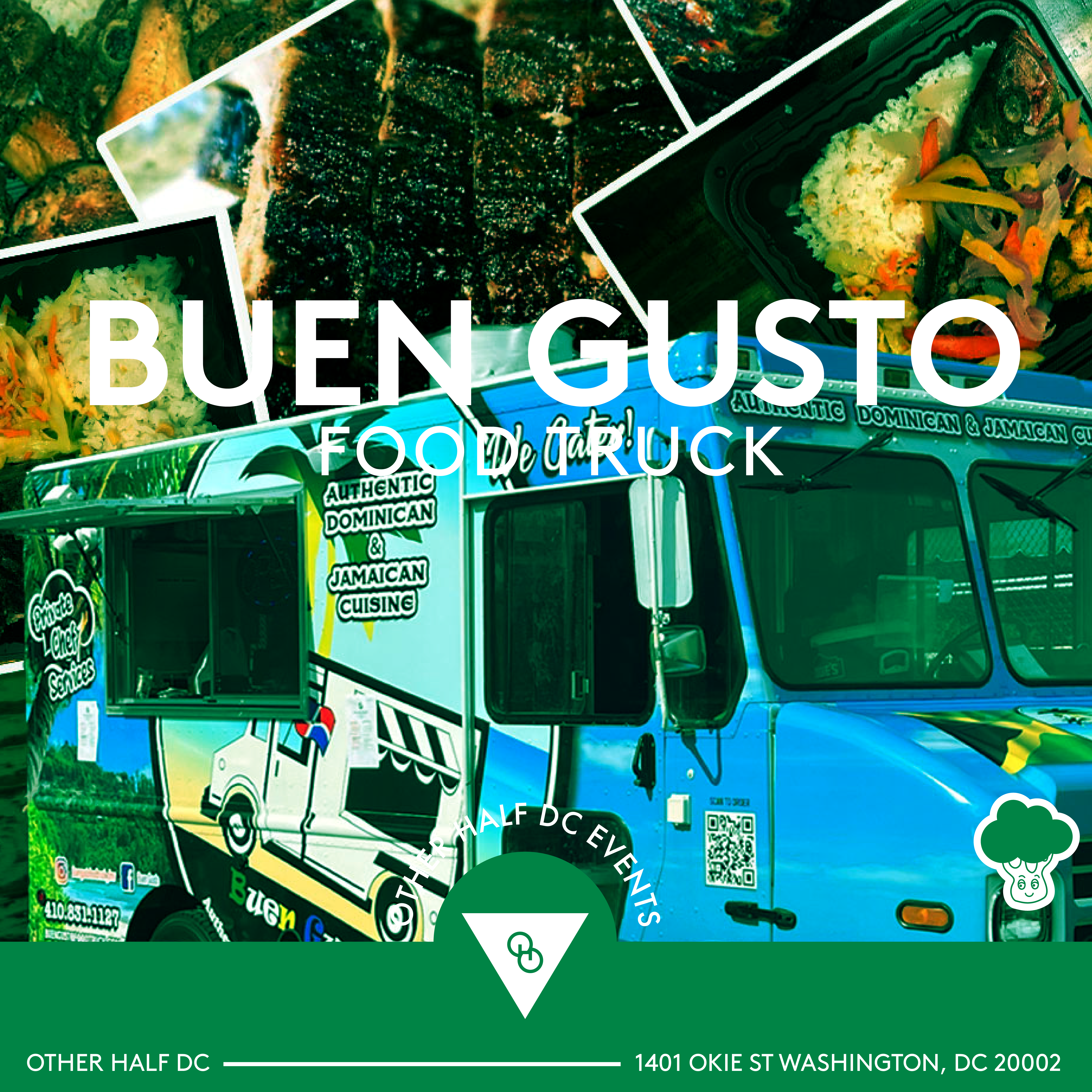 Buen Gusto Food Pop-Up Flyer