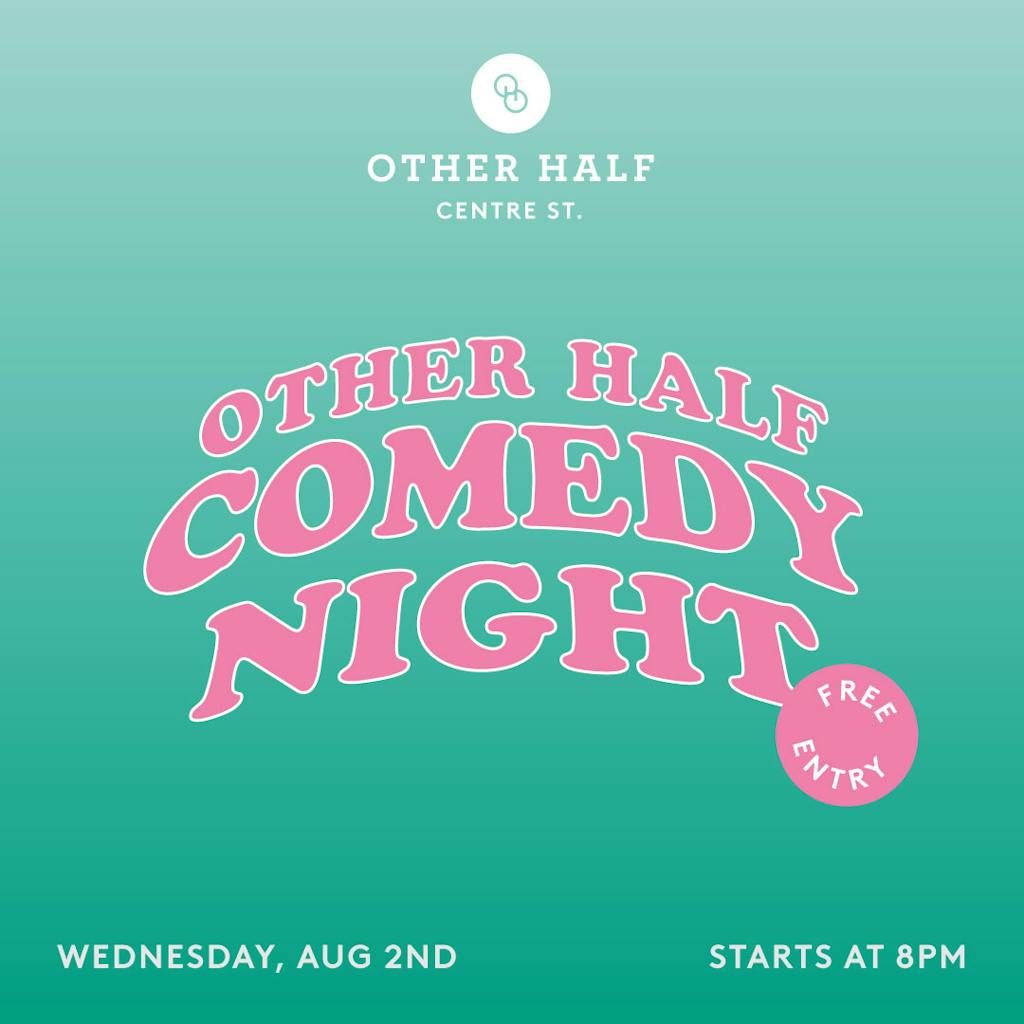 OH_ComedyNight8.2_NYC Center Street Comedy night flyer 8/2