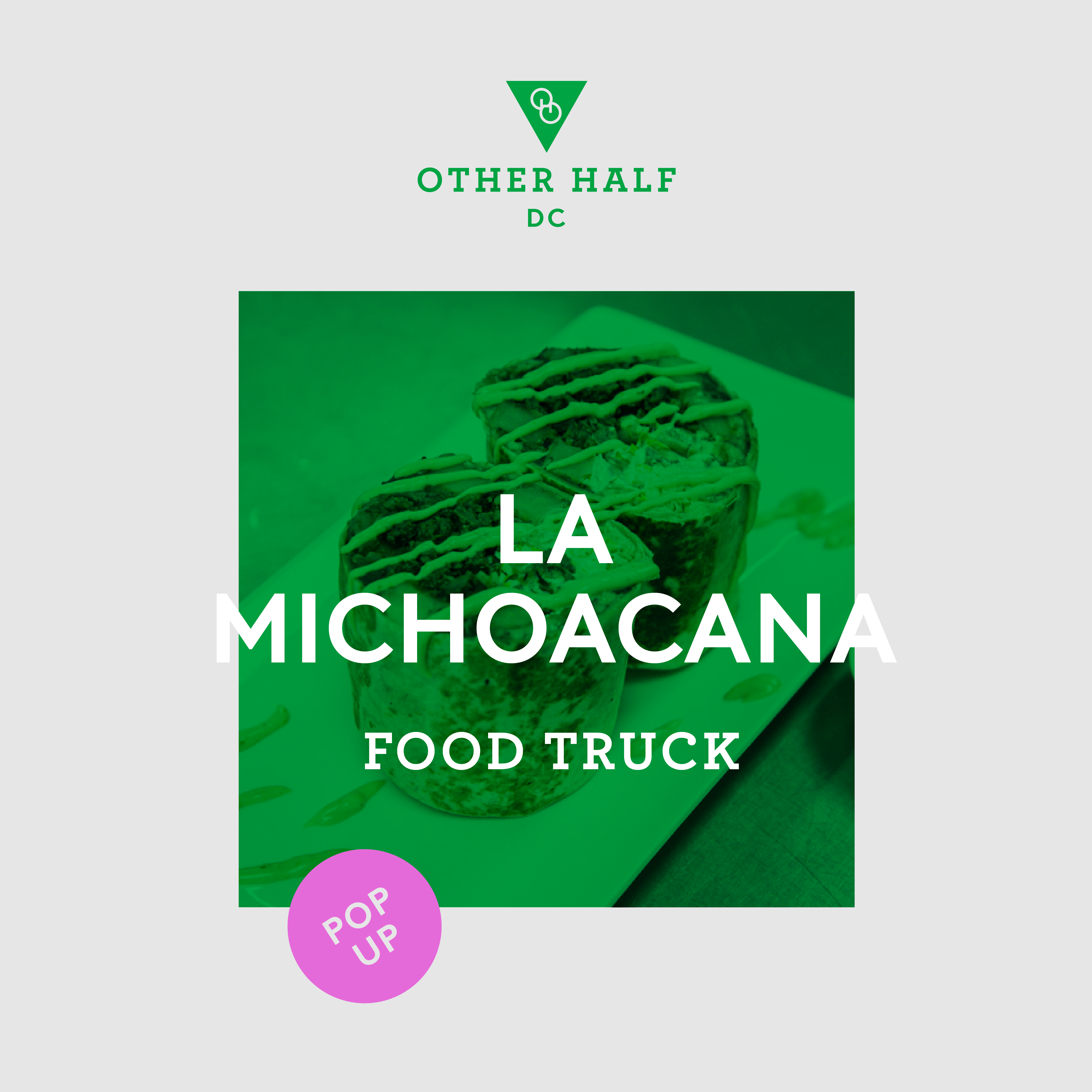 La Michoacana pop-up flyer