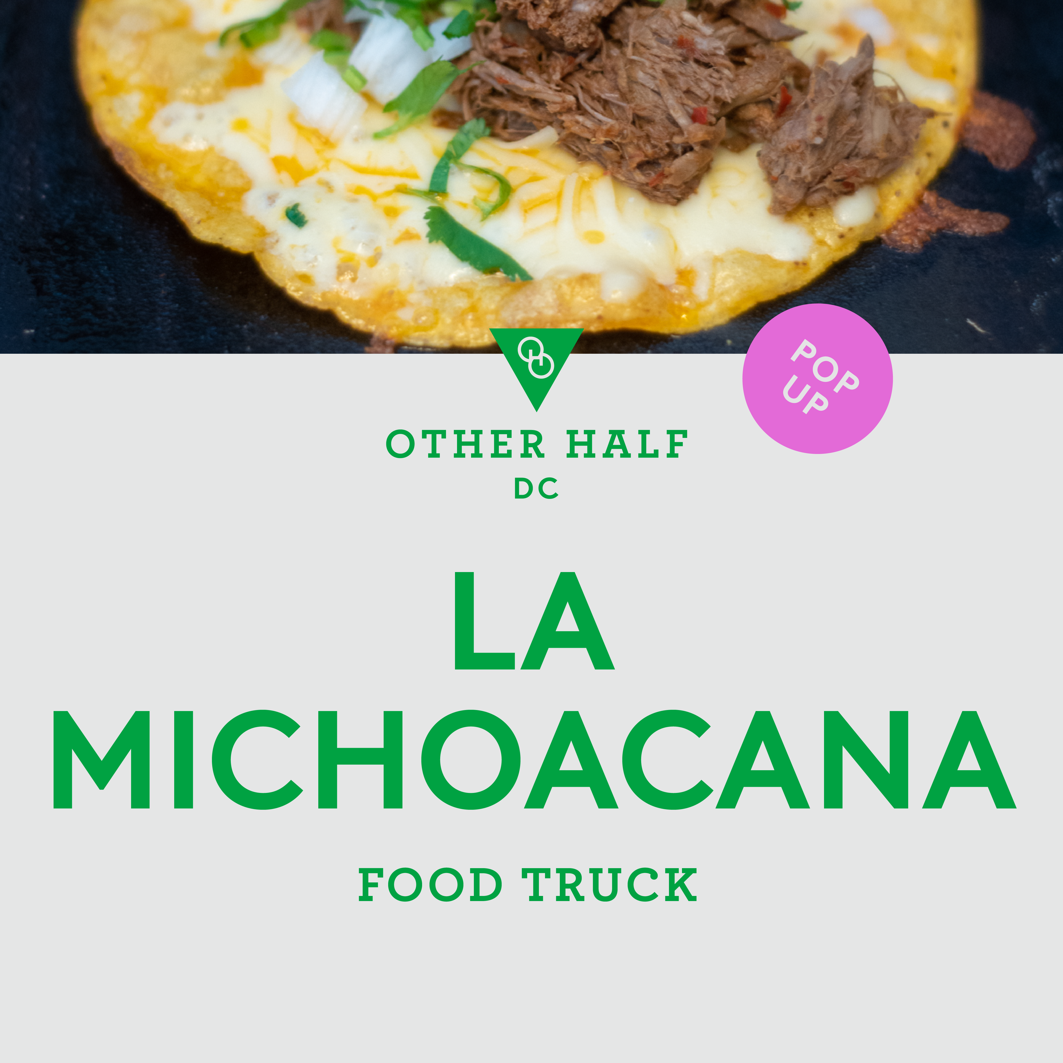 La Michoacana Food Truck Flyer