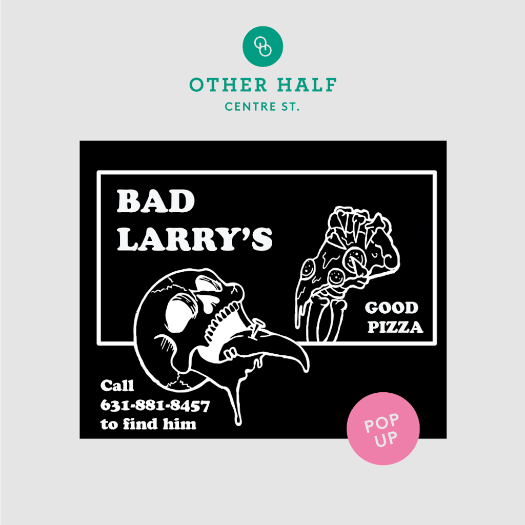 Bad Larry's Pizza Pop-Up Flyer