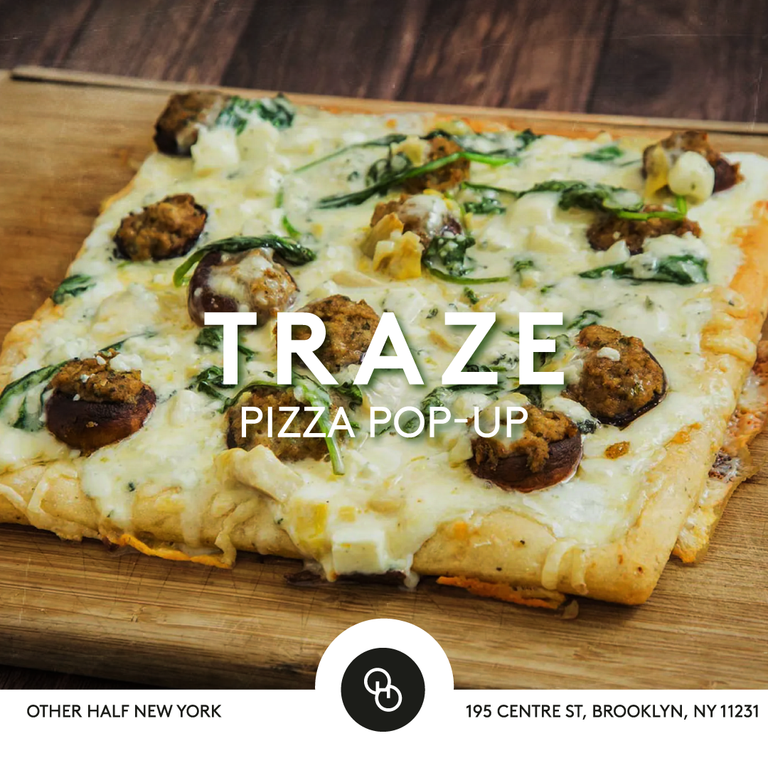 traze food pop-up flyer