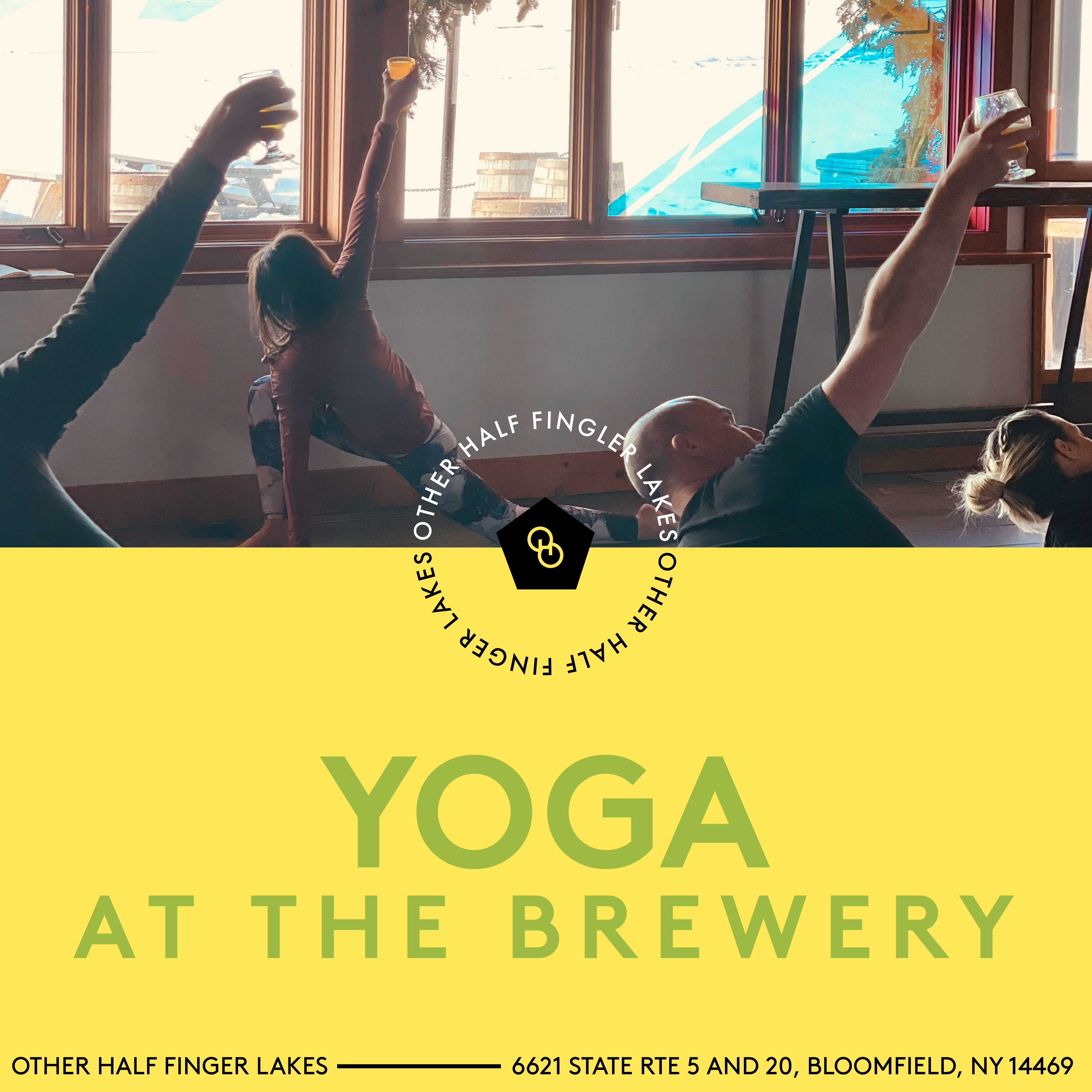 Brewery yoga flyer