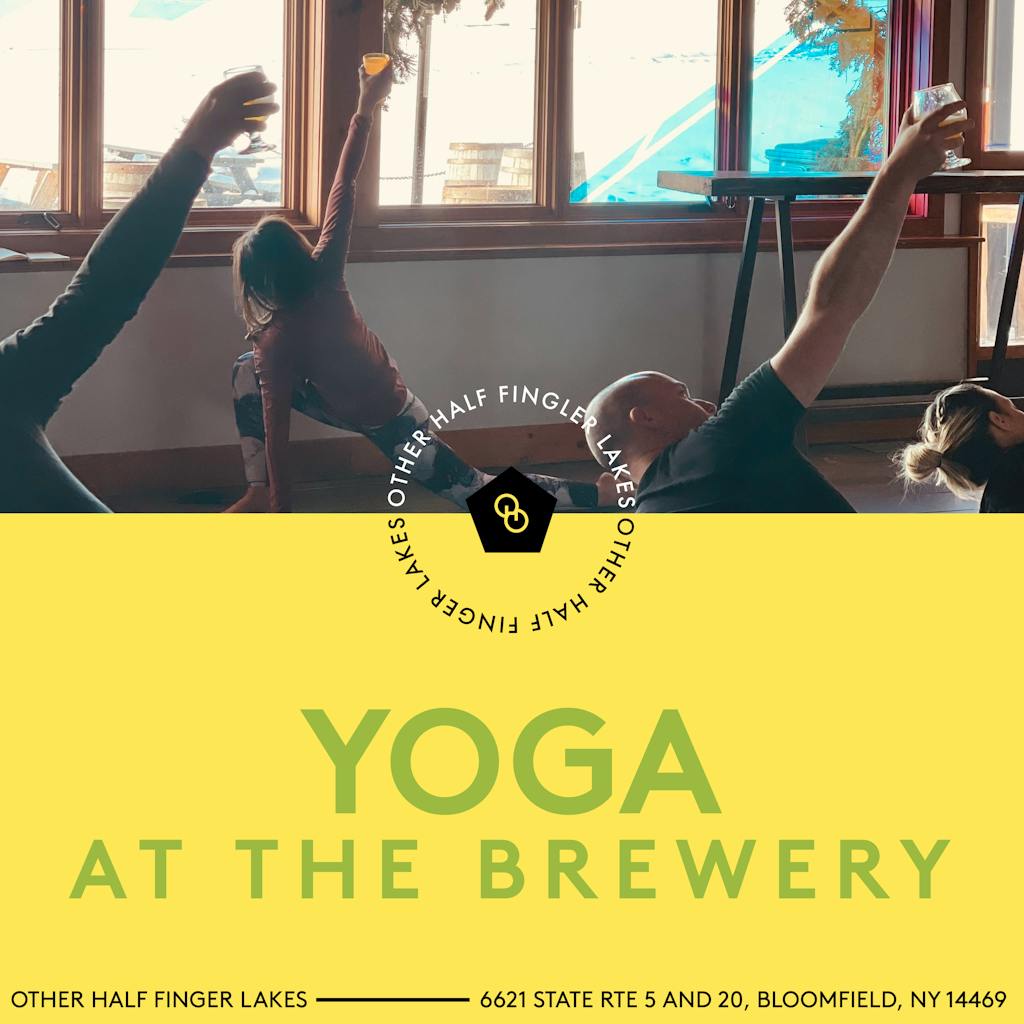 Brewery yoga flyer