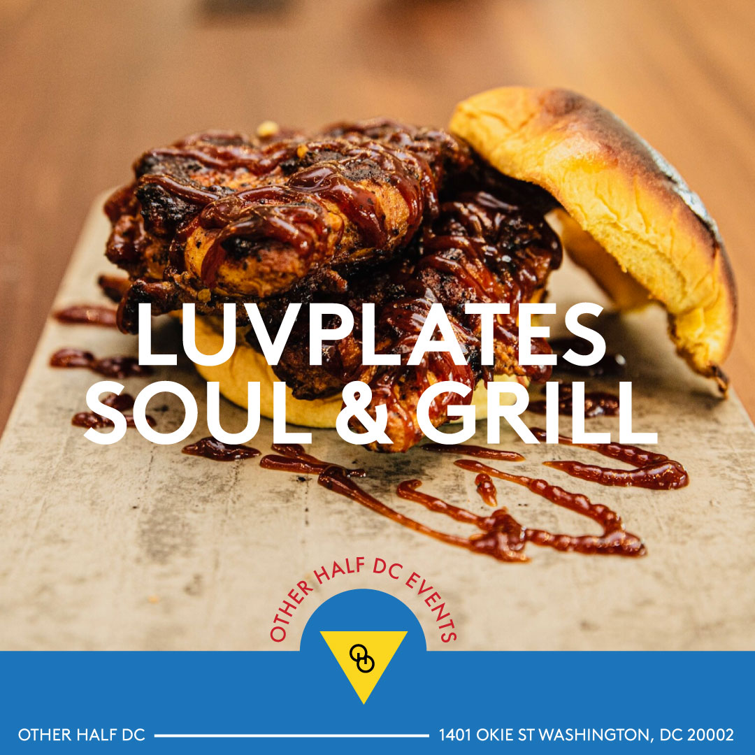 Luv Plates food pop up flyer