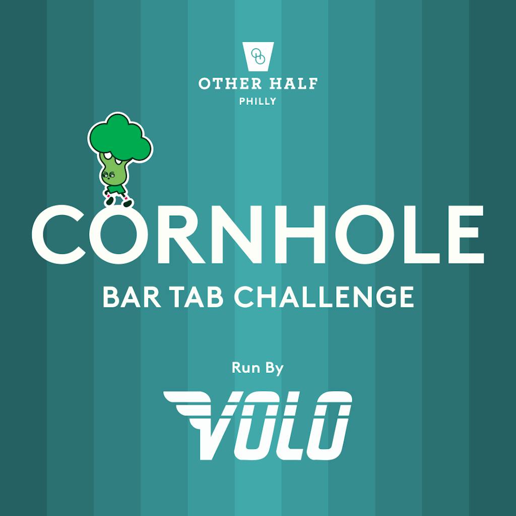 PHI-06.21_Cornhole League_1x1 Cornhole Bar Tab Challenge Flyer