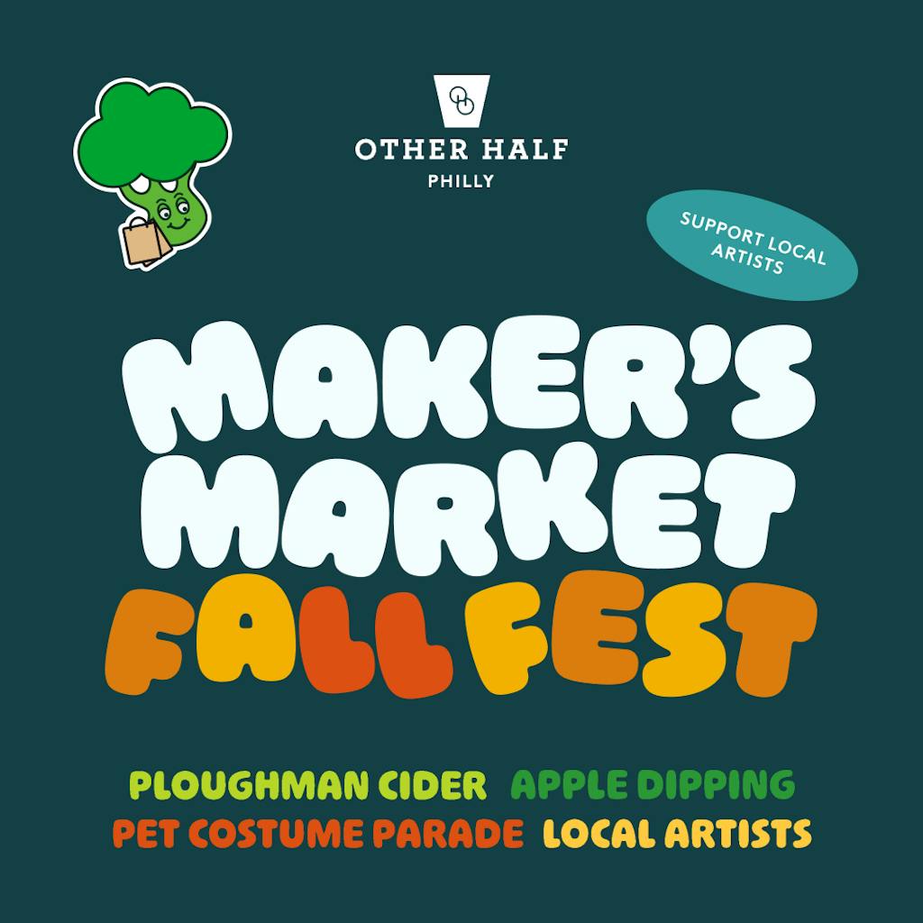 PHI_10.26_Fall Fest_1x1 Fall Fest Maker's Market flyer