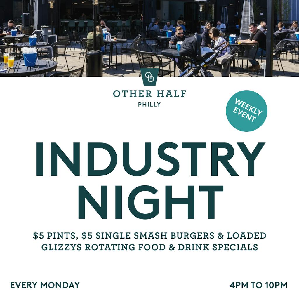 PHI_Industry Night Philly taproom Industry Night Flyer