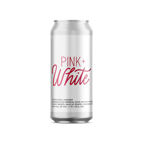 Image or graphic for PINK + WHITE (WHITE VERSION)