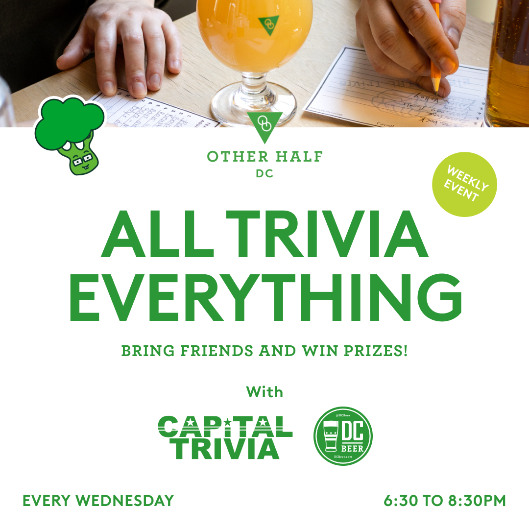 DC Trivia w/ DC Beer Flyer