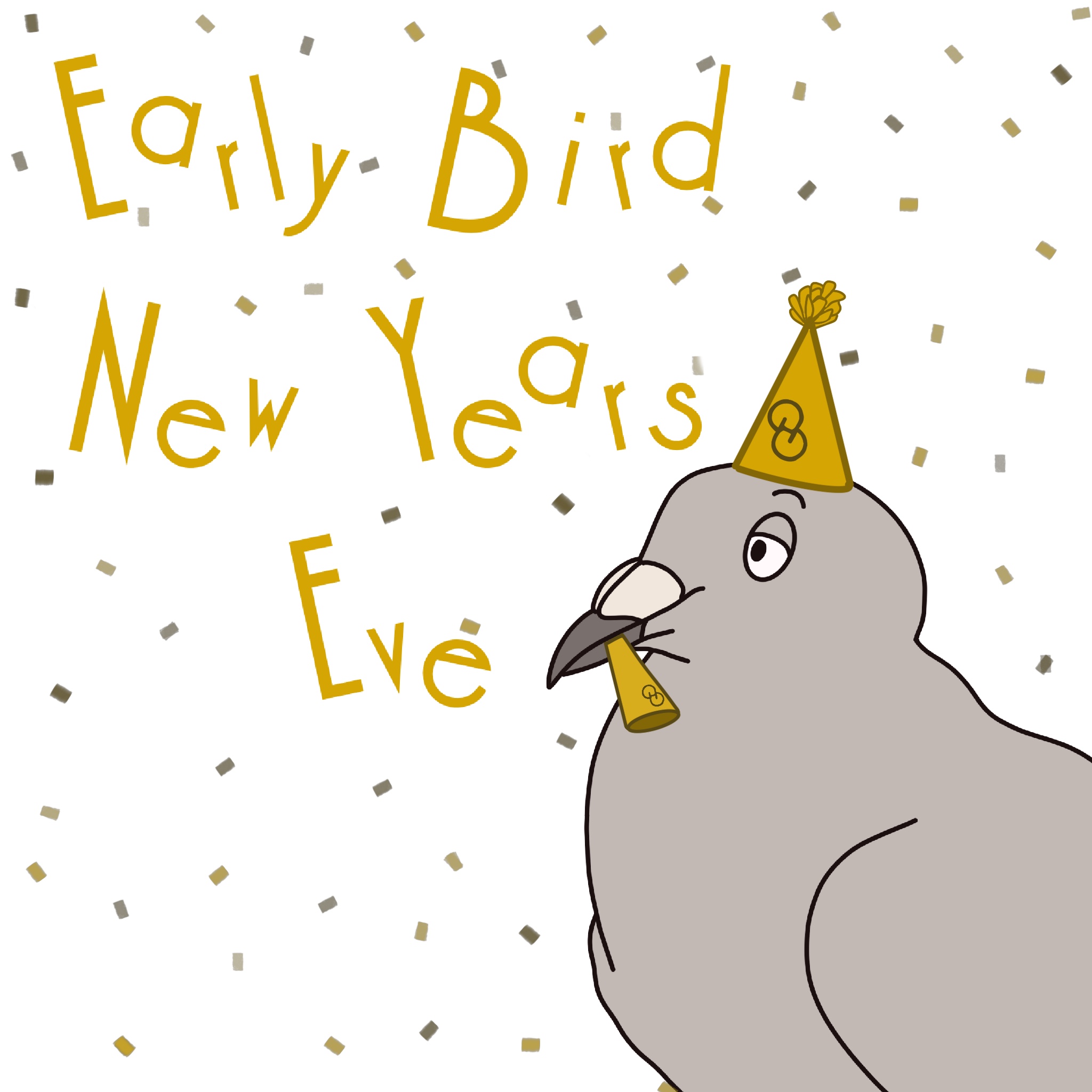 early bird new years eve event flyer