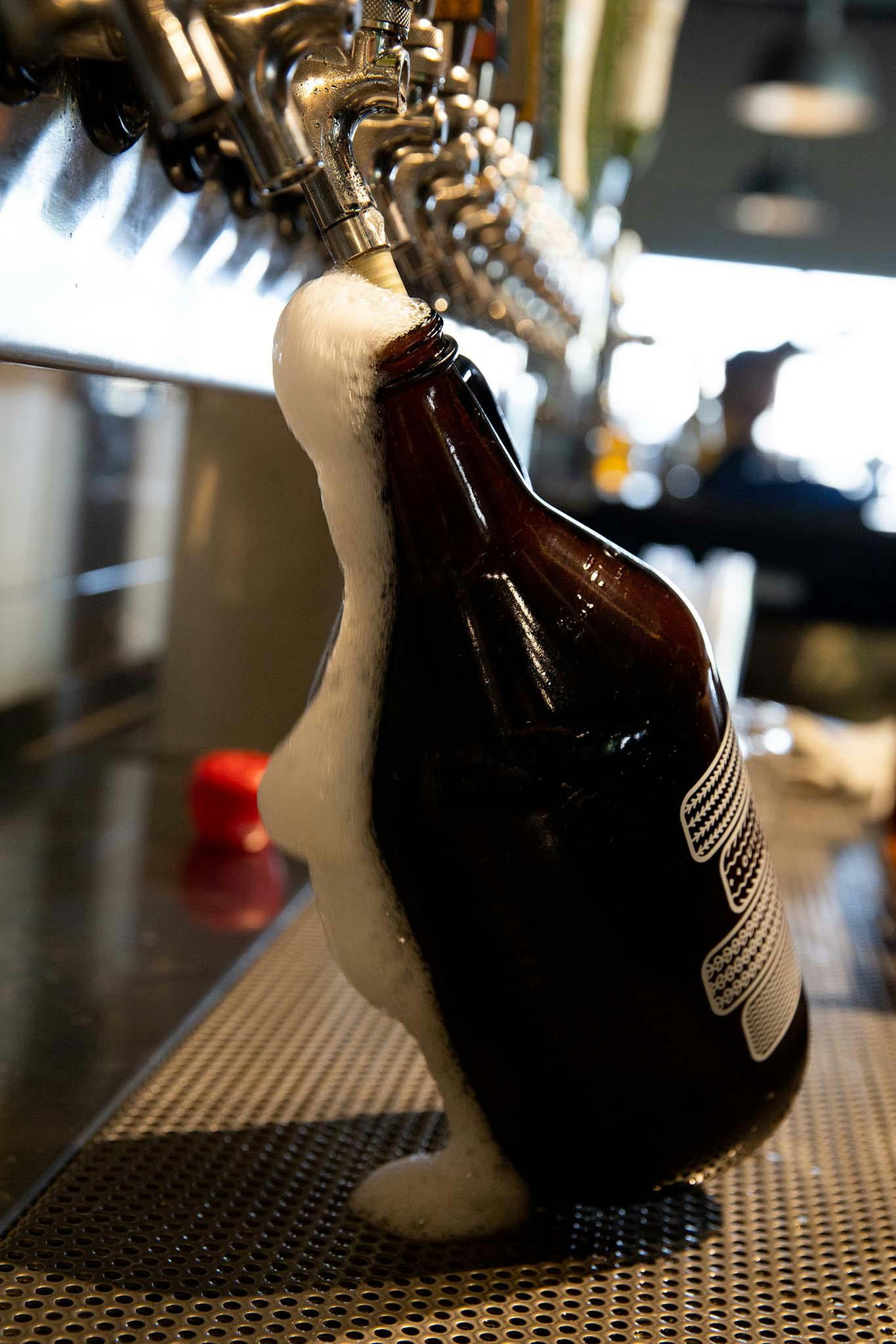 IMG_1151 a growler is filled with beer