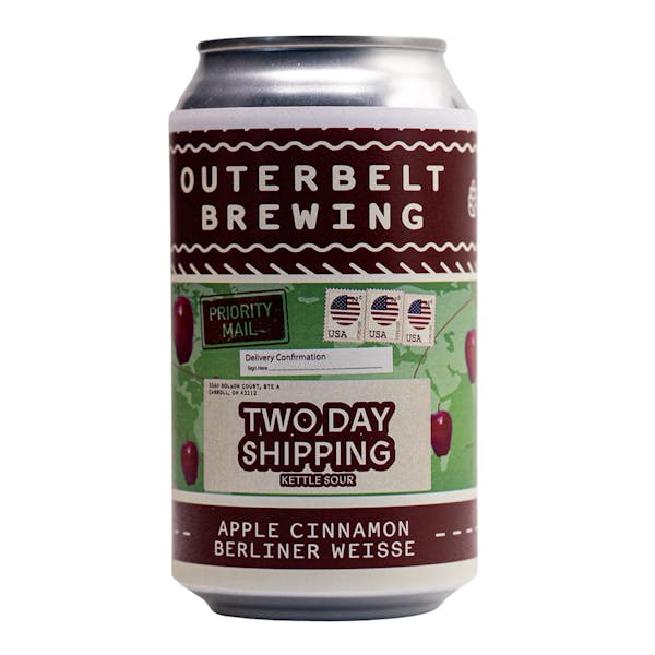 Two Day Apple Cinn can rendering - Outerbelt Brewing - Two Day Apple Cinnamon