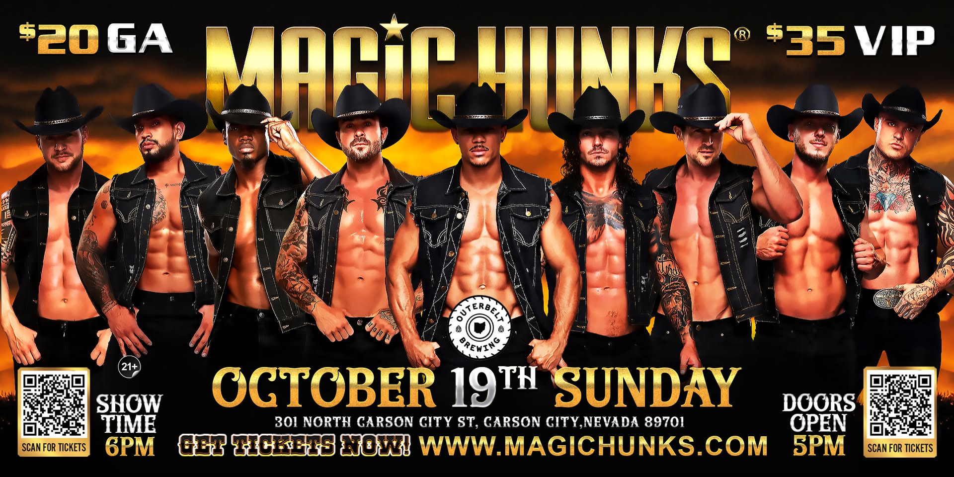 Magic Hunks Sexy Show
