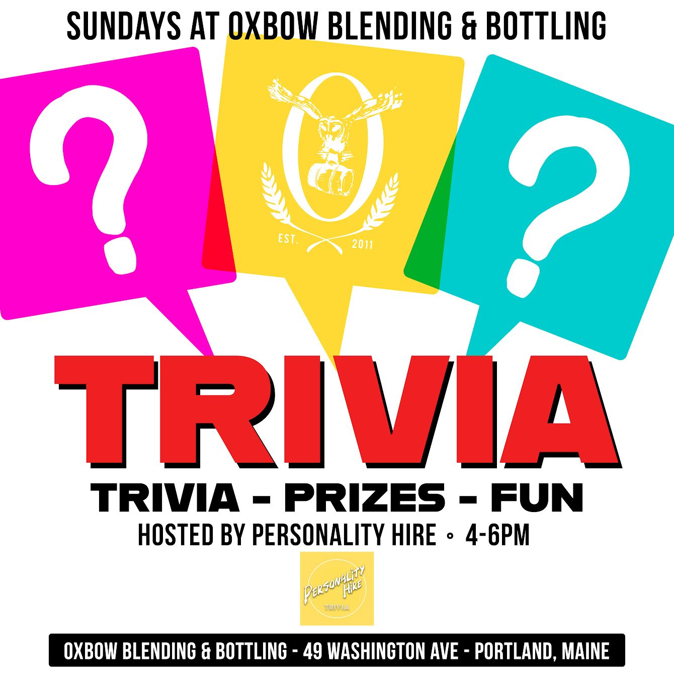 Blending Bottling Trivia Oxbow Brewing Company