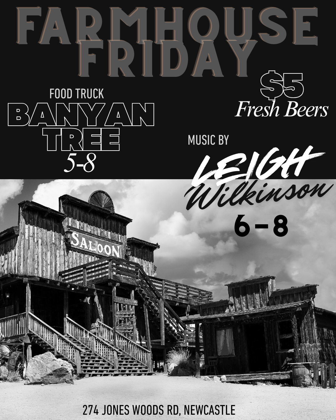 Farmhouse Friday in Newcastle