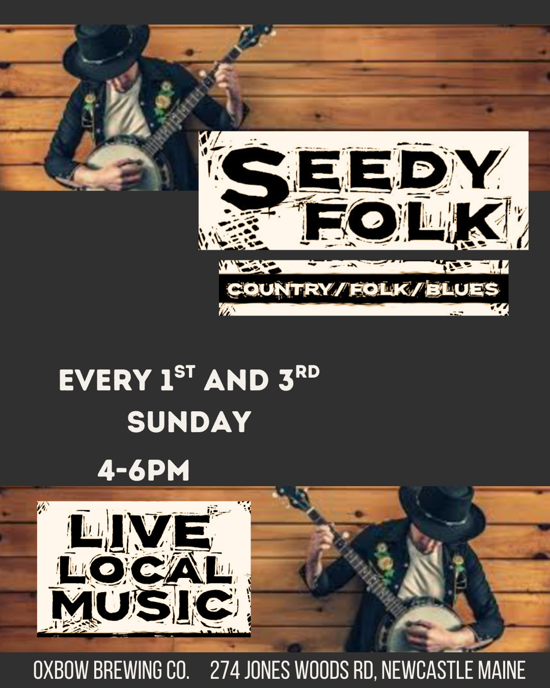 Seedy Folk: a concert series