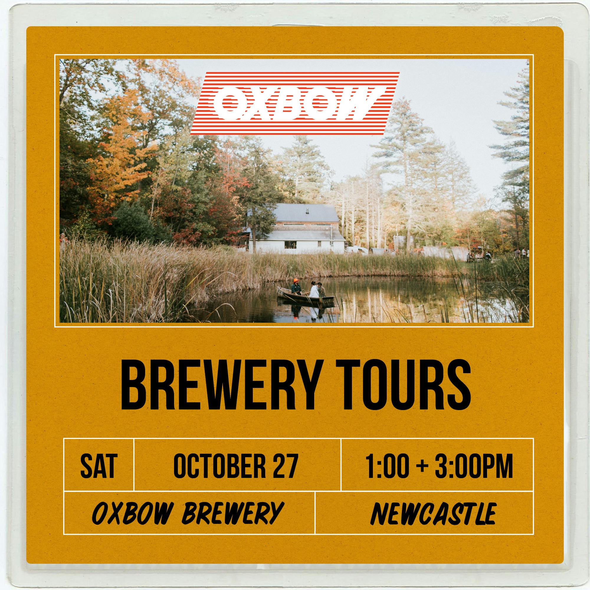 Oxbow Brewery Tours Oxbow Brewing Company