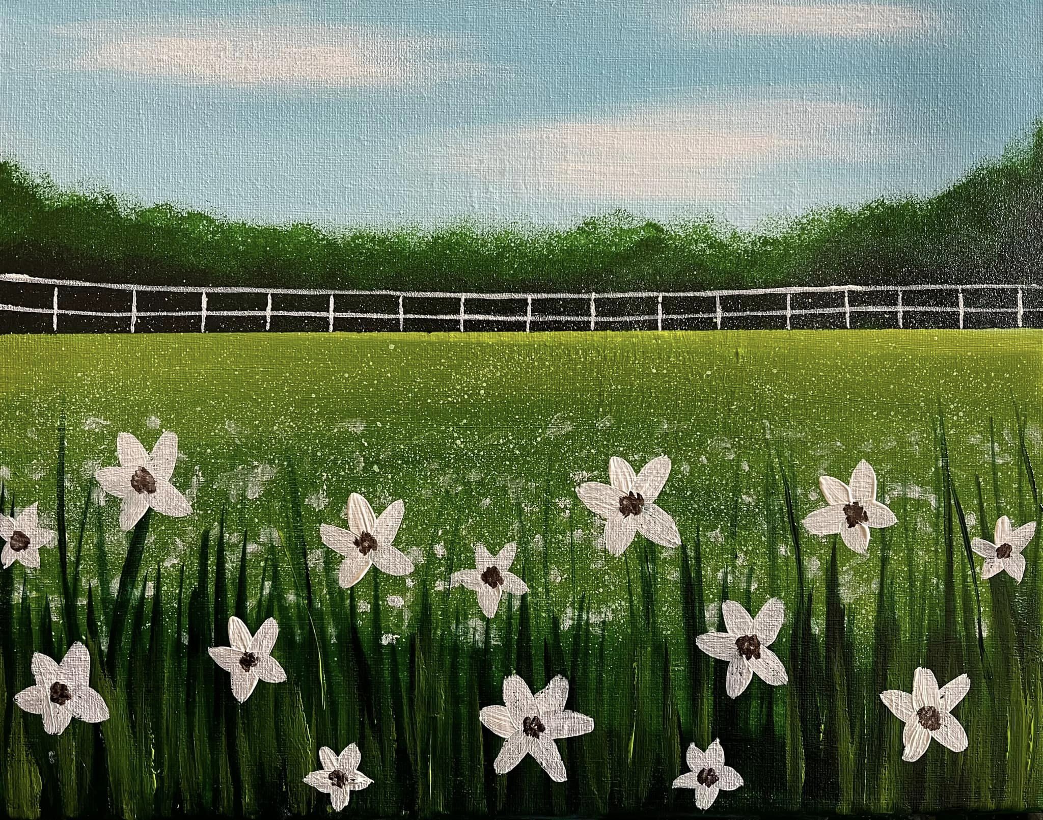 Flower painting