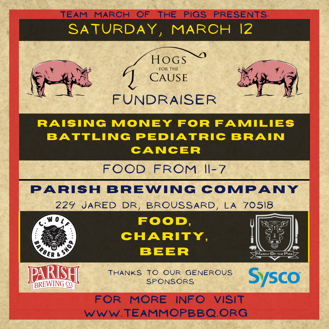 Team March of the Pigs at Parish Brewing Co.