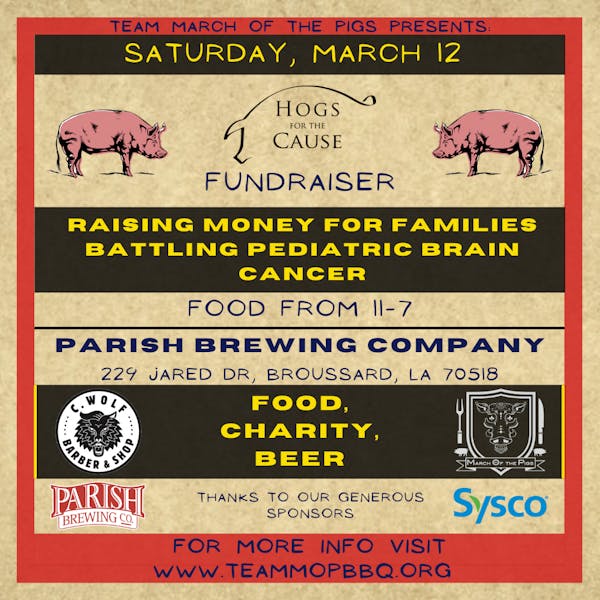 Team March of the Pigs at Parish Brewing Co.