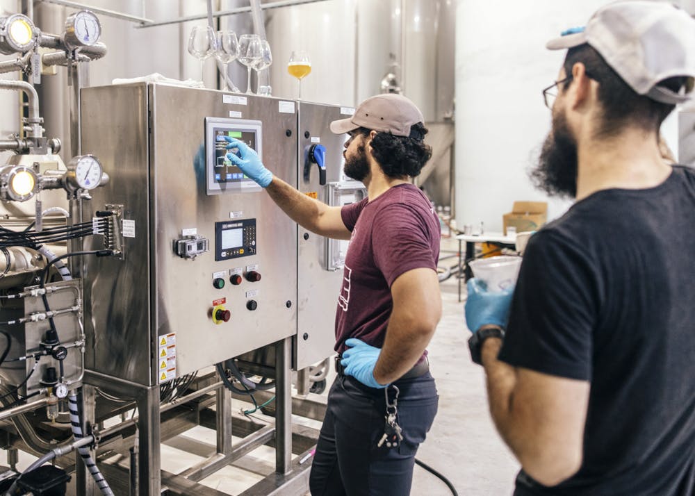 Parish Brewing Brewing equipment